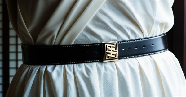 Ceinture japonaise : élégance traditionnelle et modernité